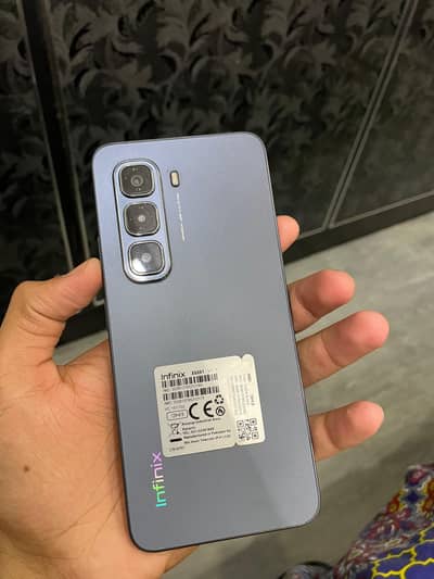 Infinix hot 50 pro with warranty,box and charger