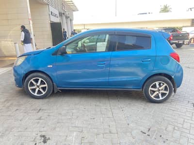 Mitsubishi Mirage Model 2013 Reg 2017 Fuel Average 17 to 18