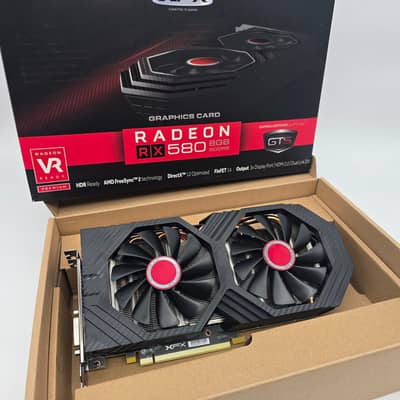 RX 580 GTS BLACK EDITION ORIGINAL BRAND NEW WITH BOX SEALED