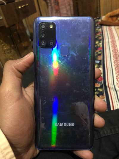 Samsung a21s 4 64 with box