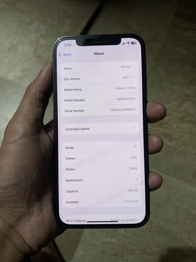 Iphone 12 pro 128gb factory unlock