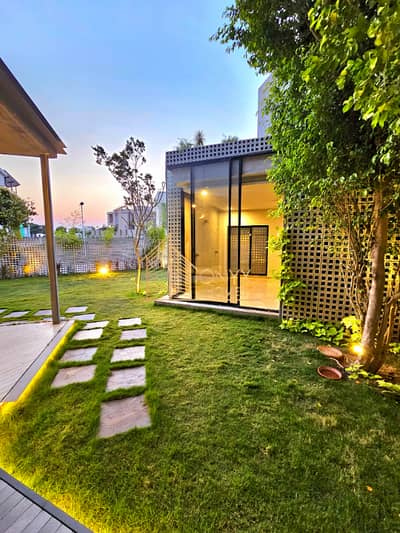 Investor Price Triple Storey Artistic 27 Marla Designer House With Huge Lawn