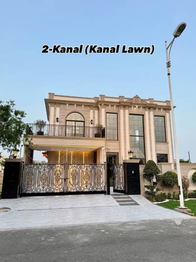 2.8 Kanal Brand New Designer Garden city villa Available For Rent in ph 7