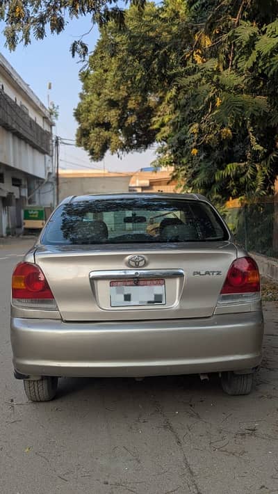 Urgently sale toyota Platz outside shower inside geniene