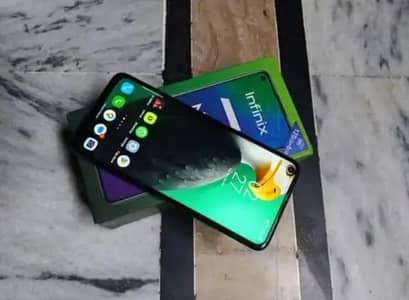 Infinix note 7 6/128 mobile,box, charger complete