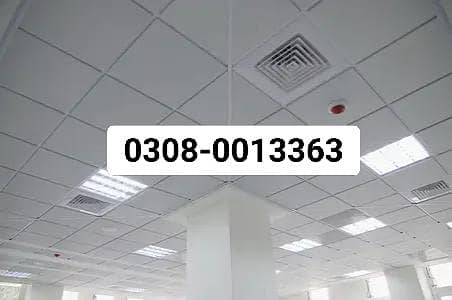 2x2 Ceiling, PVC Wall Panels, Roller Blinds, Glass Papers, Vinyl Floor