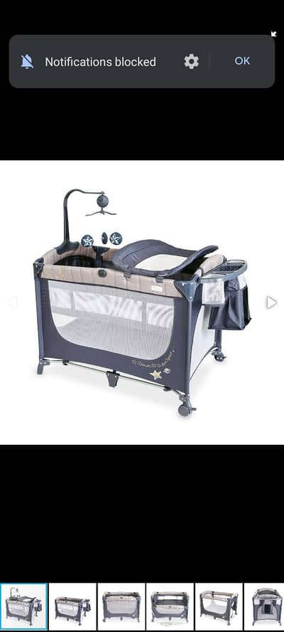 Tinnies - MULTIFUNCTIONAL BABY PLAYARD BLUE