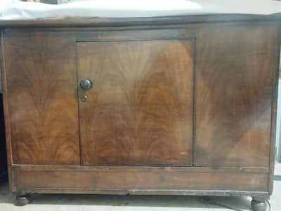 cupboard & iron stand  used but condition good  with  wardrobes