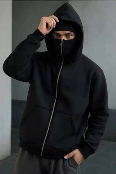  Men’s Black Fleece Hoodie – Stylish aur Comfortable 