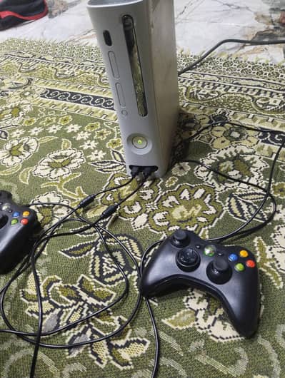 x box 360 brand new condition with box with two control box pack