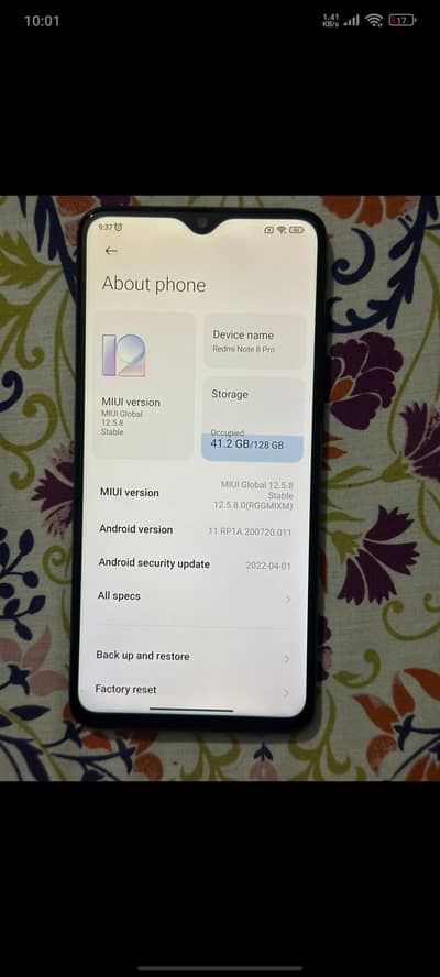 Xiaomi Redmi note 8 pro