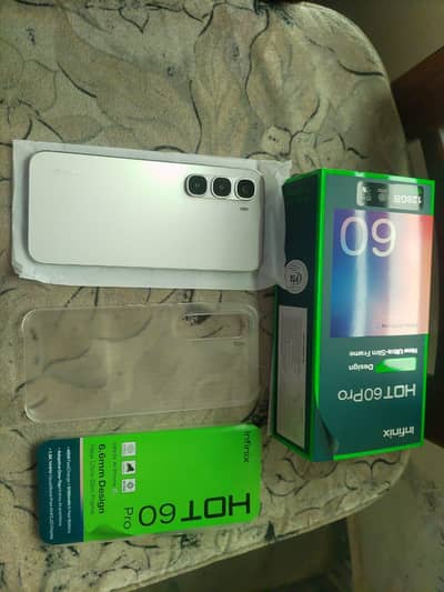 Infinix hot 60 Pro Just box open