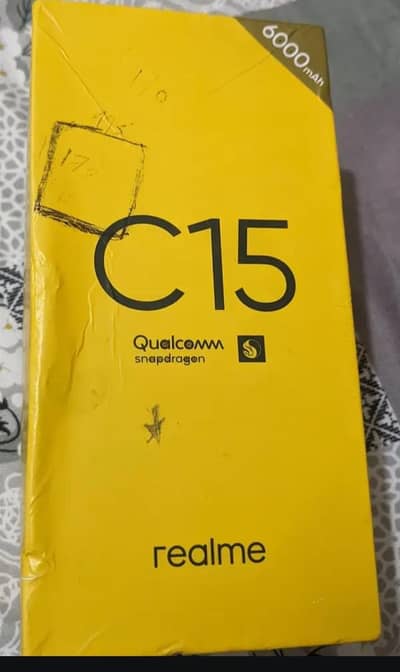 realme c15 4 64Gb dual sim PTA Approved