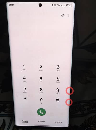 samaung note 20 ultra 5g screen / panel