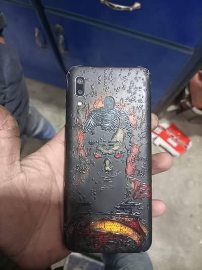 Samsung a20 only glas break working OK hy 3 32 hy 4000 mH battery hy