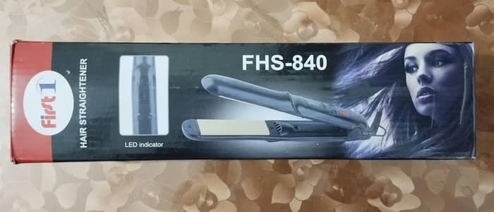 First 1 Hair Straightener