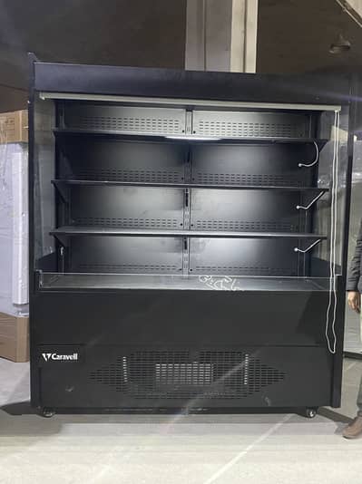 single double triple door glass door fridge Visi frezzer for sale