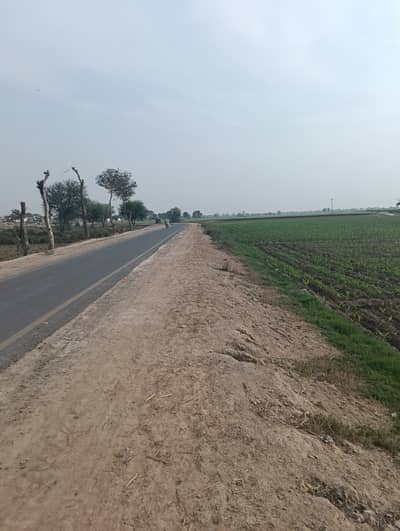 2000 Kanal Agriculture Land Near Khanewal City Canal Front