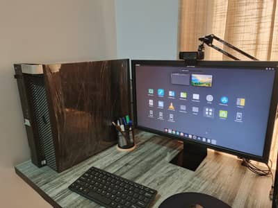 Dell Precision Tower 5810 Workstation + ViewSonic 24" LED Monitor