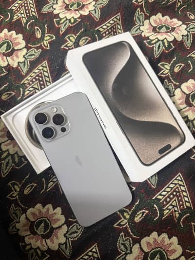 iPhone 15 Pro Max – 256GB (PTA Approved)