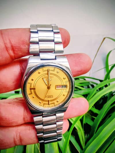 vantage Seiko 5  automatic 17 jawal