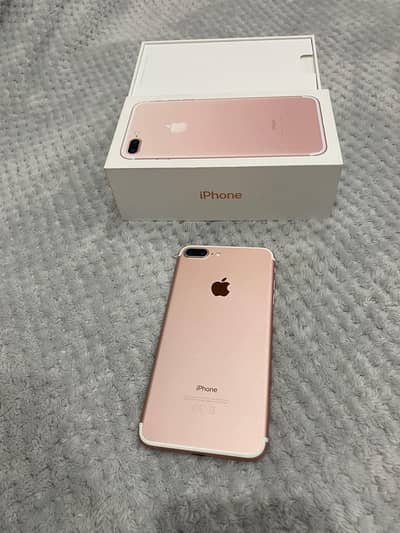 iPhone 7 plus 128gb with complete box whatsapp number 03294278281
