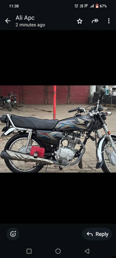 honda 125 for sale urgent like a new bss passo ki zrorat hai