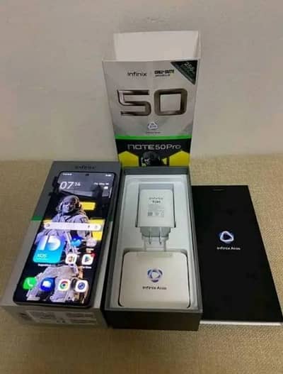 infinix Note 50 pro 8GB RAM 256 GB memory 0325/1512/146