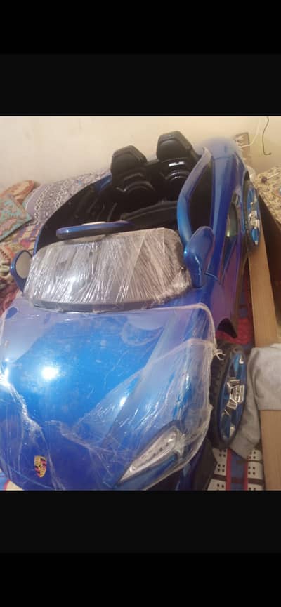 1 week used  kids two seater car