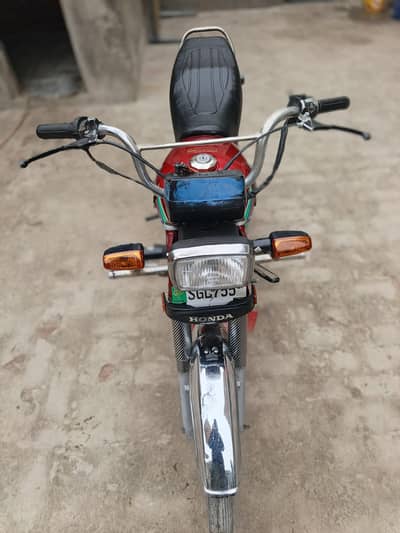 honda CD 70 Sargodha number lash condition