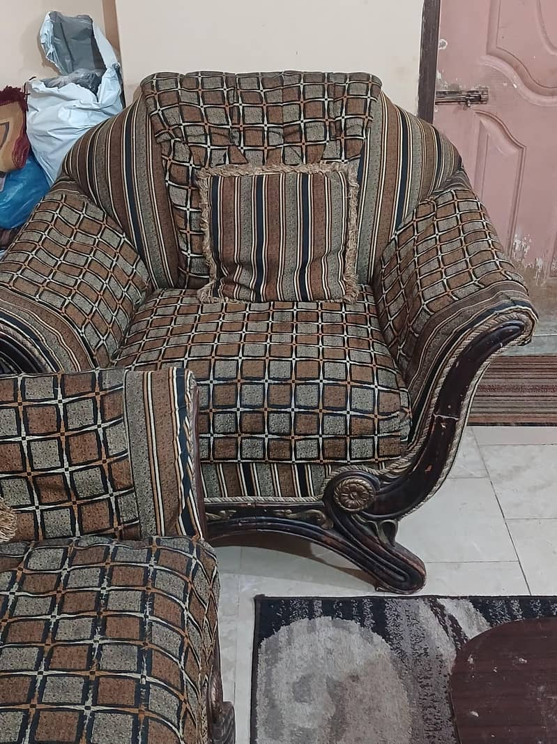 7 Seter sofa set 4