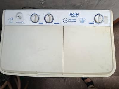 haier washing machine 7.5kg with dryer.