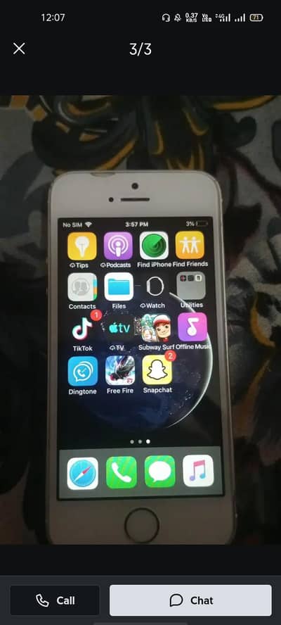 iPhone 5s all ok btreey halte 100 non pta 16gb