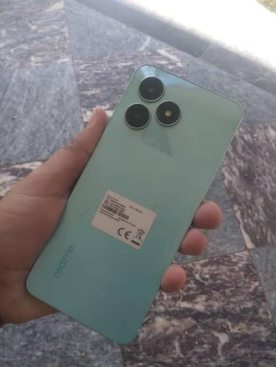 realme C51 4gb 128gb panel change with box in Havelian