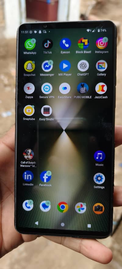 Sony expria ivi Snapdergon 8 Gen 3 12-256 condition 10/8