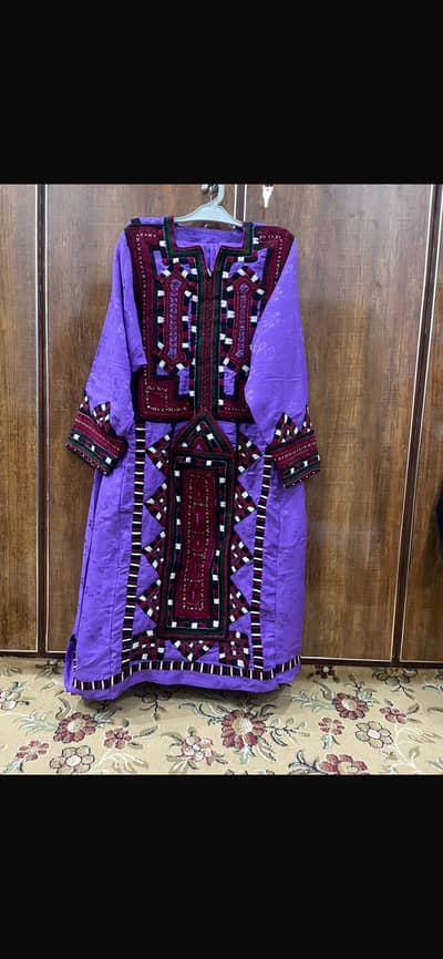 AOA This is a brand new Balochi suit which is hand made
