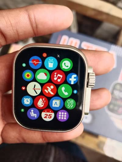 Ultra 2 Smart watch for sale with 7 straps WhatsApp Facebook Calling
