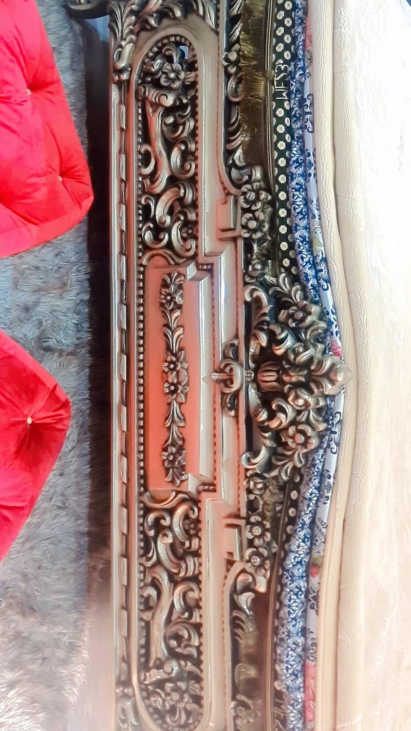 solid wood bed set 1