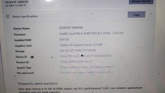 HP Laptop i5 4th Gen Cheapest price