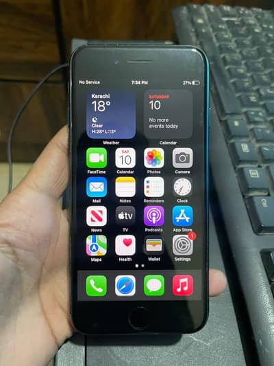 I phone 7 256 black color