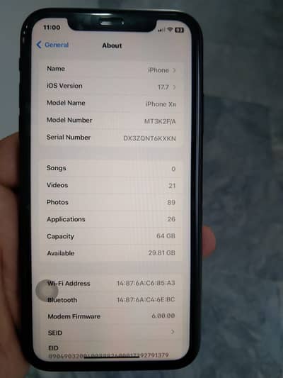 iPhone Xr 64gb bypass
