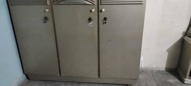Three Door Cupboard For Sale