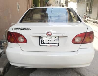 Corolla 2OD Saloon  2002