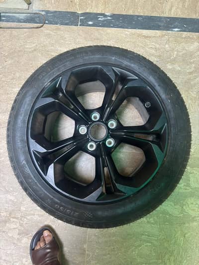 HONDA CIVIC RS GENUINE TYRE WITH RIM JUST SINGLE TYRE MODEL 2025