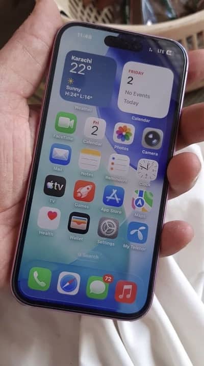 iPhone 16 pta approved 256gb