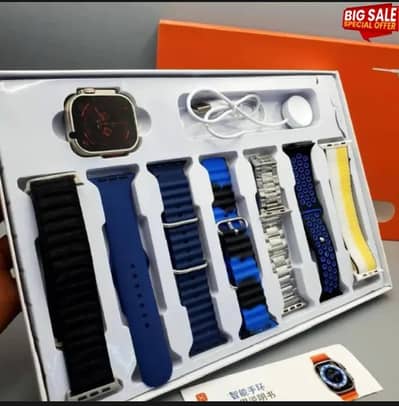 7 in 1 Smart Ultra watch ⌚ ORDER NOW
