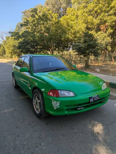 Honda civic 1995 dolphin efi engine child ac havy sound system