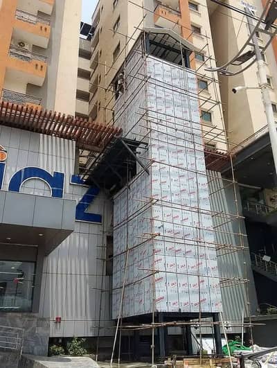 aluminum Wall cladding sheet rocu band deluxe bond and curtain wal