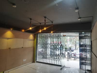 Ground Floor Shop Available For Rent In Blue Area, Jinnah Avenue, Islamabad.