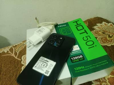 Infinix hot 50i  Ram 6 Memory 128